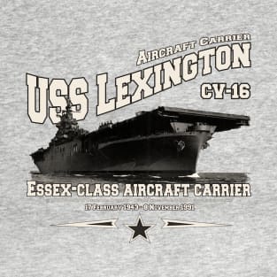 USS LEXINGTON CV-16 aircraft carrier veterans T-Shirt